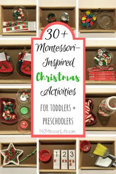 monteri - inspired christmas activities for toddlers and preschoolers