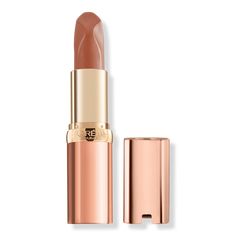 Free Shipping at $35. Shop Nu Determine Colour Riche Les Nus Intense Lipstick L'Oréal Facial Tips, Bottom Lip, Upper Lip, How To Line Lips, Iron Oxide, Ulta Beauty, Facial, Makeup, Free Shipping