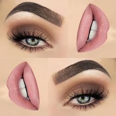 We love when we stumble upon a new (to us) and oh so talented makeup artist while perusing Instagram. Our latest find is Emma Vikstroem, known as @makeupthang in IG land. We are swooning over these 6 eye and lip combinations and love the matte neutral eyeshadow shades in the first two looks, the shimmery champagne … Angle Makeup, Champagne Eyeshadow, Seductive Eyes, Maquillage On Fleek, Smokey Eye For Brown Eyes, Natural Eye Makeup