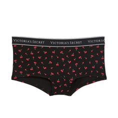 Victoria's Secret Cotton Logo Boyshort Panty Msrp: $12.50 Color: Black Cherries Size: M Product Description: With The Smooth Fit And Seamless Look You Need, This Short-And-Sweet Panty Features A Supersoft Cotton-Modal Blend And Our Signature, Stretchy Logo Waistband. Soft Logo Elastic Waistband Mid Rise Moderate Back Coverage: Shows A Little But Not All Machine Wash Imported Composition: Body/Gusset: 57% Cotton, 38% Modal, 5% Elastane Waistband: 83% Polyamide, 9% Polyester, 8% Elastane Exclusive Black Cherries, Inheritance Games, Black Cherry, Cotton Logo, Need This, Women's Intimates, Black Red, Mid Rise, Victoria's Secret