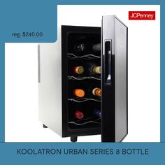 the koolatron urban series 8 bottle wine cooler is $ 2400 00 and it's only $ 3400 00