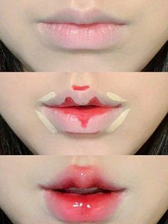 Tatuaje Hello Kitty, Membentuk Alis, Asian Makeup Tutorials, Bentuk Alis, Korean Makeup Tips, Mekap Mata, Gyaru Makeup, Korean Makeup Tutorials, Lipstick Tutorial