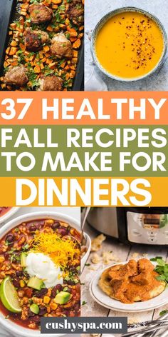 37 healthy fall recipes to make for dinner