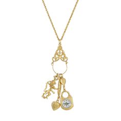 This 1928 Compass Heart Charm Necklace is a truly unique necklace that is a must have for all jewelry lovers. This 1928 Compass Heart Charm Necklace is a truly unique necklace that is a must have for all jewelry lovers. NECKLACE DETAILS Metal: alloy Chain length: 30-in. Drop length: 3.4 inches Plating: gold tone Finish: polished Not appropriate for children 14 years old and younger. Size: One Size. Gender: unisex. Age Group: adult. Lion Necklace, Slouch Socks, Heart Charm Necklace, Jewelry Board, 1928 Jewelry, 9th Grade, Jewelry Charms Pendants, Vintage Inspired Jewelry, Necklace Pendants