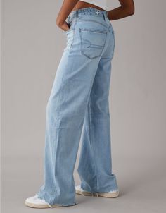 Big Pants Small Shirt, Baggy Wide Leg Jeans, White Jeans Men, Athletic Fit Jeans, Curvy Jeans, Cute Jeans, Women Denim Jeans, Pants Jeans, School Fashion