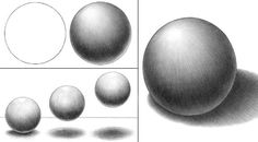 an image of three balls and one is shown in the same drawing style as it appears to have been drawn