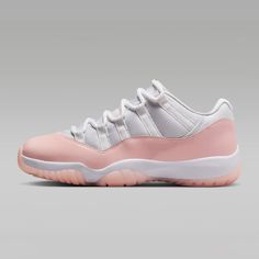 Brand New In Box Women’s 6.5 Jordan 11 Low Outfit, Pink Jordan 11, Jordan Retro 11 Low, Air Jordan Retro 11, Pink Jordans, Air Jordan 11 Retro Low, Jordan Retro 11, Jordan Shoes Girls, Jordan Logo