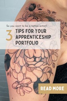 a woman's arm with tattoos on it and the words, 5 tips for your app