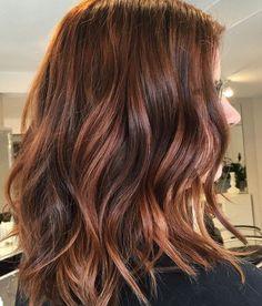 Cinnamon Fall Hair, Dainty Auburn Hair, Medium Length Brown Hair With Red Highlights, Auburn Highlights Brown Hair, Low Maintenance Red Hair, Red Hair Dimension, Copper Hair Color Ideas For Brunettes, Autum Hair Colours, Auburn Brunette Hair Reddish Brown