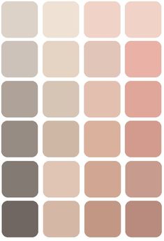 different shades of beige and brown are shown in this graphic style, with the same color scheme