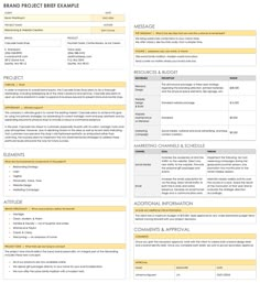 a yellow and gray resume template with two sections for each section, one in the same color