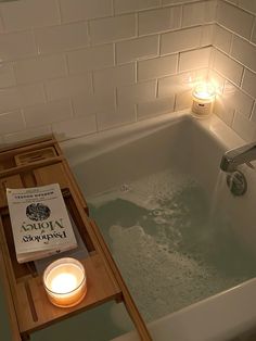 self care bubble bath books reading skin care night candles girl date core aesthetic home bathroom appartment cute Bath Athstetic, Bath Tub Astetic, Bath Astethic, Bath With Crystals, Bath Self Care Aesthetic, Green Bath Aesthetic, Reading In The Bath, Fall Bubble Bath, Beige Self Care Aesthetic