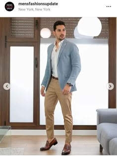 Tan Blazer Outfits Mens, Tan Blazer Outfits, Khaki Pants Outfit Men, Mens Formal Outfits, Khaki Pants Outfit, Khakis Outfit, Blazer Outfits Casual, Black Men Fashion Casual, Pants Outfit Men