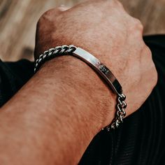 Things HE will want. ❤️ Get 30% off new arrivals for him with code: PNST30  #jewelry #mensjewelry Jewelry For Him, Coordinates Jewelry, Stainless Steel Bracelet Men, Gemstone Hoop Earrings, Personalized Gifts For Men, Link Chain Bracelet, Monogram Jewelry, Fitness Bracelet, Engraved Bracelet