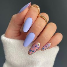 Fun Purple Nails, Purple Nails Ideas, Purple Nail Art Designs, Light Purple Nails, Purple Manicure, Dark Purple Nails, Fruit Designs, Lavender Cream, Purple Nail Art