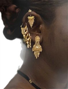 Asian Jewelry, Indian Jewellery Design Earrings, Indian Culture, Jewelry Design Earrings