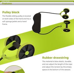 an info sheet describing how to use rollers in the design and construction of furniture