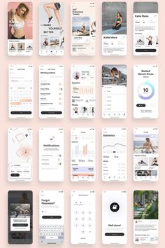 the app design is designed to look like it has multiple screens