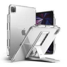 "iPad Pro Case (11") 2021 | Fusion+ Outstanding | Tablet Stand - clear & light gray" Ipad Pro Accessories, Ipad Pro 11 Inch, Creative Iphone Case, Future Gadgets, Girly Phone Cases, Bedroom Master, Pretty Phone Cases