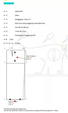 the diagram shows how to draw an object with two lines and one point at each end