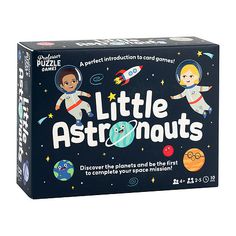 the little astronauts board game is on display