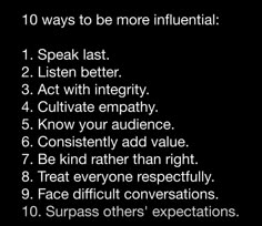 a black and white photo with the words 10 ways to be more inferential