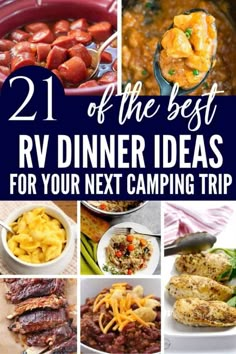 the best rv dinner ideas for your next camping trip