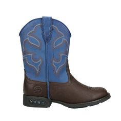 For authentic, classic, western apparel at an affordable price, Roper is the brand to trust. These boots feature a classic western stitch design on the blue 6.5 shaft. These boots are made from quality synthetic leather and are lined with fabric for lots of comfort for your little one. Size: 9 Child.  Color: Brown.  Gender: male.  Age Group: kids. Cowboy Casual, Knee High Platform Boots, Platform Boots Women, Western Apparel, Black Cowboy, Square Toe Boots, Cowboy Style, Rounded Toe Boots, Comfortable Boots