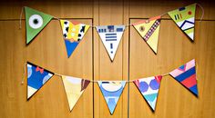 a star wars themed birthday banner hanging on a wall