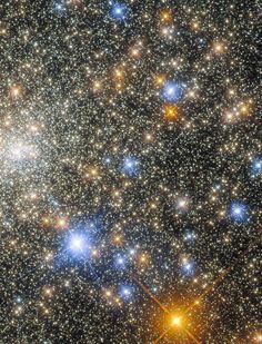 the star cluster is shown in this image from nasa's hubble telescopes