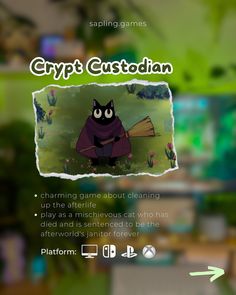 the caption for crypt custodian