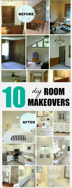 10 diy room makeovers that are easy to do in less than ten minutes