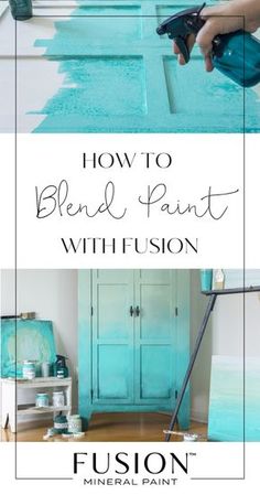 how to blend paint with fusion mineral paint