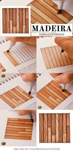 the instructions for making wooden flooring