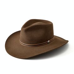 Stetson The Rawlins Cowboy Hat - Exclusive - Oak | Western Hats | Huckberry Stetson Cowboy Hats Men, Gus Cowboy Hat, Outback Hat Men, Stetson Hats Mens, Ranch Clothes, Dangerous Men, Bourne Identity, Stetson Cowboy Hats, Cowboy Hat Styles