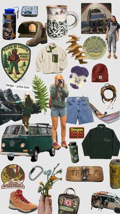 Bedroom Ideas Blue Walls, Hippie Granola Aesthetic, Granola Summer, Camping Photoshoot, Granola Girl Outfits, Summer Camp Aesthetic, Camp Packing, Salted Granola, Granola Aesthetic