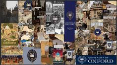 a collage of different images with the words oxford on them