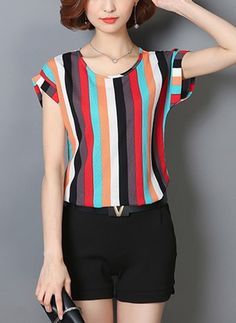 Women Blouses Fashion, Cuffed Sleeve, Ladies Tops, Blouse Online, Waist Length, Blouse Styles, Dress Patterns, Sleeve Type, Summer Style