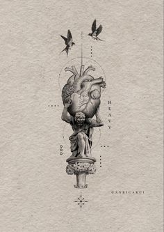 Tattoo Design Stoic Tattoo Ideas Men, Atlas Tattoo, Statue Tattoo, Greek Mythology Tattoos, Muster Tattoos, Geometric Tattoo Design, Mythology Tattoos, Greek Tattoos, Tattoo Style Drawings