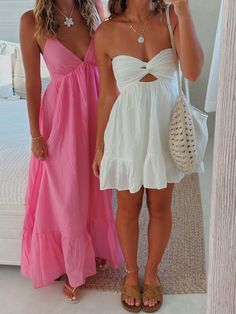 Bright Maxi Dress, Florida Outfits, Outfits For Mexico, Beachy Outfits, Hawaii Outfits, Fest Outfits, Spring Break Outfit, Europe Outfits, Outfit Inspo Summer