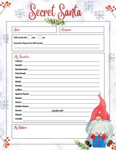 a printable christmas letter to santa