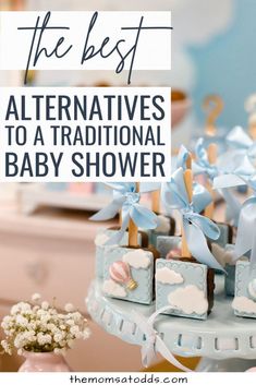 the best alternatives to a traditional baby shower