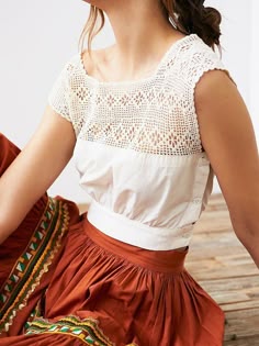 If I could wear something like this every day, I would be set. :) Boho Mode, Estilo Hippie, Diy Vetement, Skirt Maxi, Cooler Look, Hollywood Fashion, Mode Vintage, Mode Inspiration