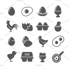 an image of different types of eggs