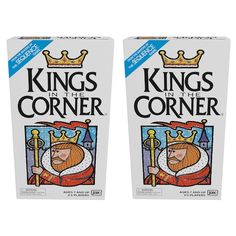 two boxes of king's in the corner cereal are shown on a white background