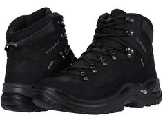 Lowa Renegade GTX Mid WS | Zappos.com Women’s Hiking Boots, Lowa Renegade, Black Hiking Boots, Travel Boots, Trail Hiking, Mens Hiking Boots, Mid Boots, Hiking Boots Women, Walking Boots