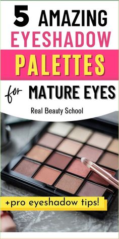 Here are the best matte eyeshadow palettes that are perfect for mature eyes! With the best hacks to make mature eyes look younger with eyeshadow. - eyeshadow palettes for mature eyes - eyeshados tips to look younger - eyeshadow for over 40 - over 50 - how to apply eyeshadow for mature eyes - best mature eyes eyeshadow palette - aging eyes eyeshadow palettes - best drugstore eyeshadow palette for mature eyes - matte eyeshadows Best Matte Eye Shadow, Eyeshadow For Over 40 For Women, Best Eyeshadow For Blue Eyes Over 50, Best Eyeshadow For Brown Eyes Over 50, Over 50 Eyeshadow, Best Cream Eyeshadow For Older Women, Eye Shadow For Over 60 Over 50, Eyeshadow Over 50, Eye Makeup For 60 Year Old Women