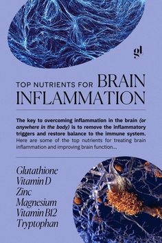 Discover essential nutrients that help combat brain inflammation, promoting cognitive health and vitality. Learn how these nutrients support brain function and reduce inflammation to enhance mental clarity and overall well-being. Do you find it hard to focus and struggle to remember things? You may be suffering from brain inflammation. Brain inflammation causes the signalling between neurons to slow down and can activate microglia, the immune cells of the brain, leading to more inflammation, neurodegeneration and even autoimmunity. Fortunately, there are some things you can do to put a stop to this inflammation.   Discover More in the Link in Bio!  #BrainInflammation #BrainHealth #AntiInflammatoryNutrients #NeuroprotectiveDiet #NutritionalSupport #AntiInflammatoryDiet Brain Inflammation, Immune Cells, Inflammation Causes, Health Heal, Makanan Diet, Healthy Brain, Brain Food, Natural Health Remedies, Alternative Health