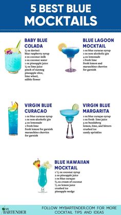 the 5 best blue cocktails to drink for your next party or special event info