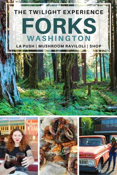 the twilight experience forks washington - la push / mushroom raviouli shop